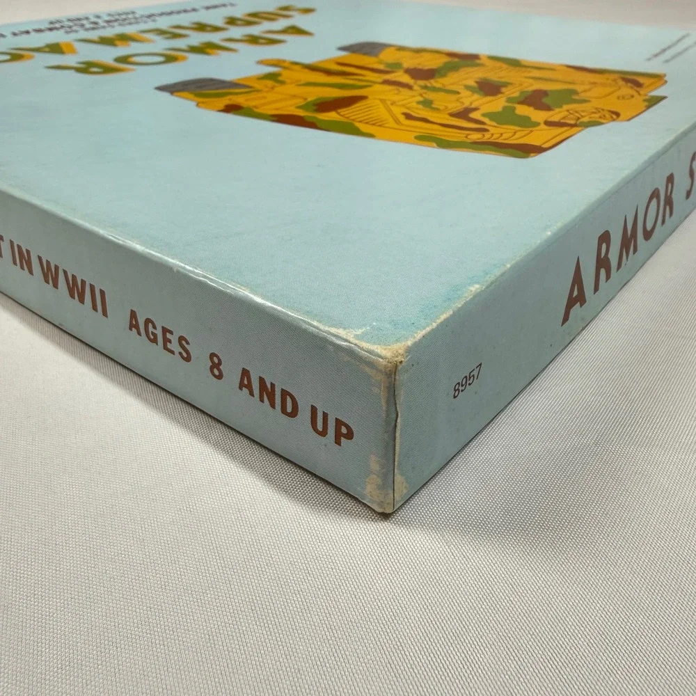 Armor Supremacy 1979 Battleline WWII Tank Card Game COMPLETE 108 Cards VTG